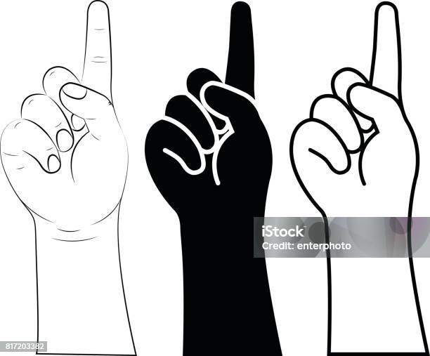 Child Hand Shape Child Hand Stock Illustration - Download Image Now - Arm, Baby - Human ...