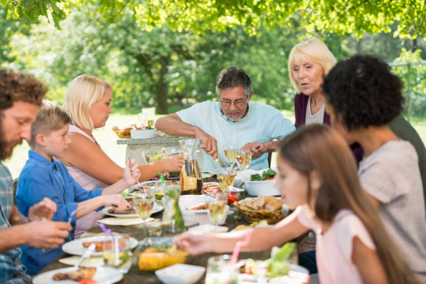 istock Family Picnic Party 817219004