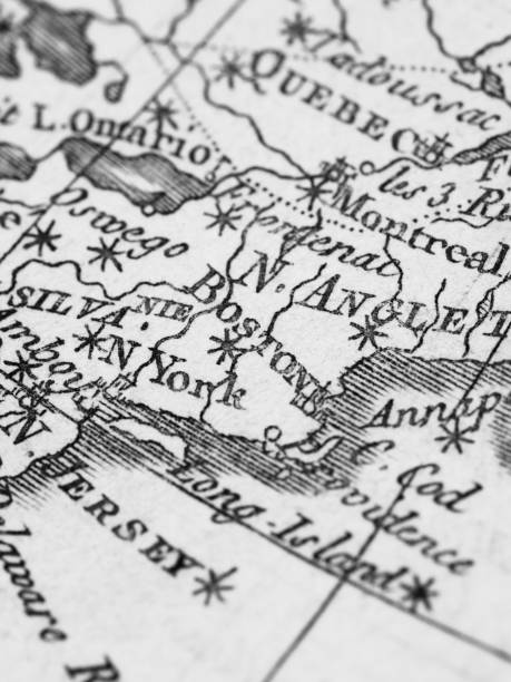 istock Old Map America East Coast 817238658
