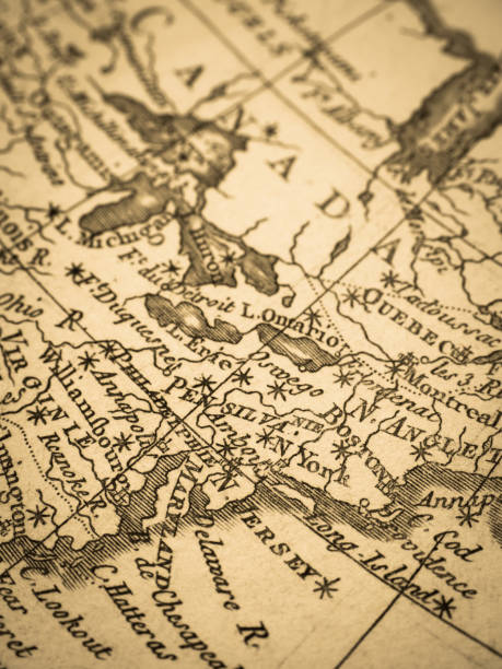 istock Old Map America East Coast 817240702