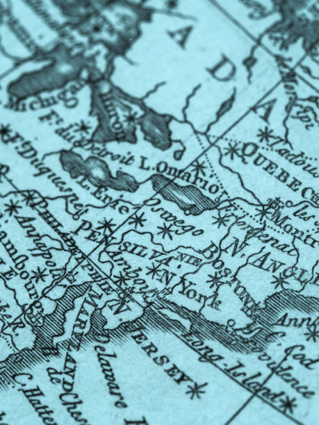 istock Old Map America East Coast 817240794