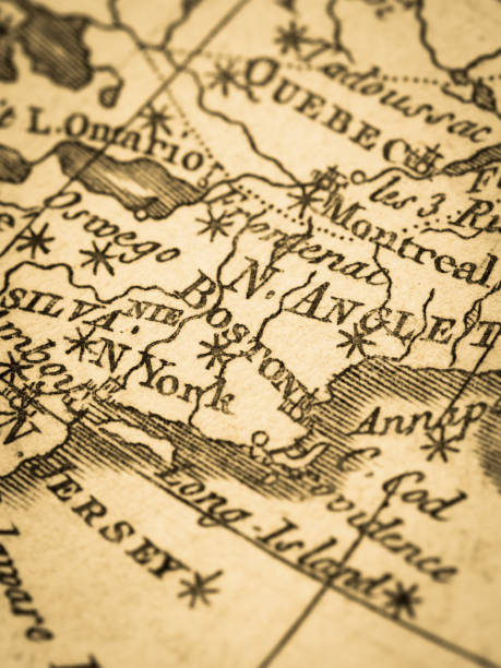 istock Old Map America East Coast 817241346