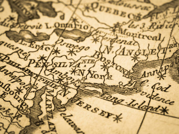 istock Old Map America East Coast 817246918