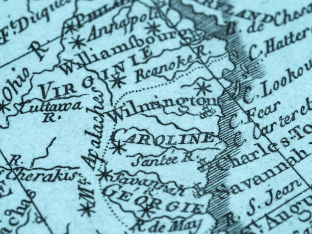 istock Old map Eastern part of the United States 817256222