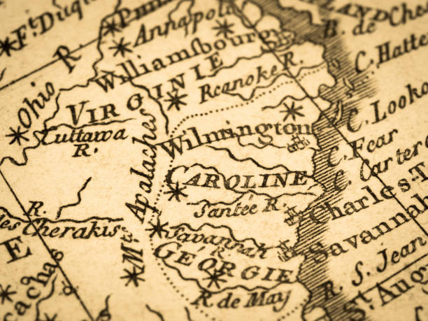 istock Old map Eastern part of the United States 817256278