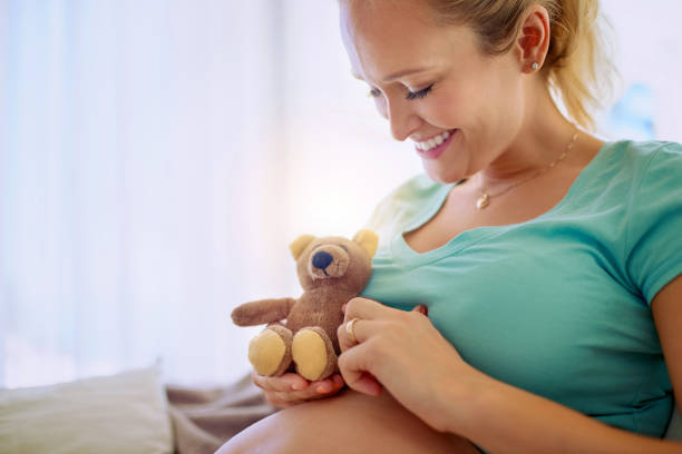 istock Counting the days till she welcomes her little blessing 817298982