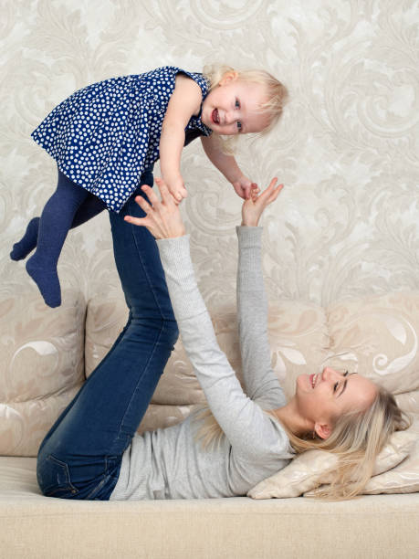 istock Mother and daughter are playing 817310024