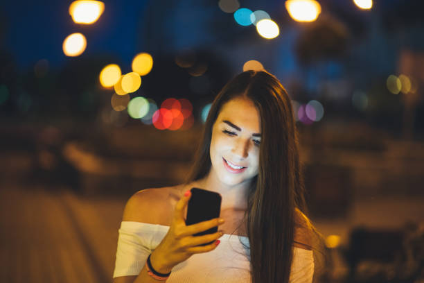 istock women Night in the city 817310204