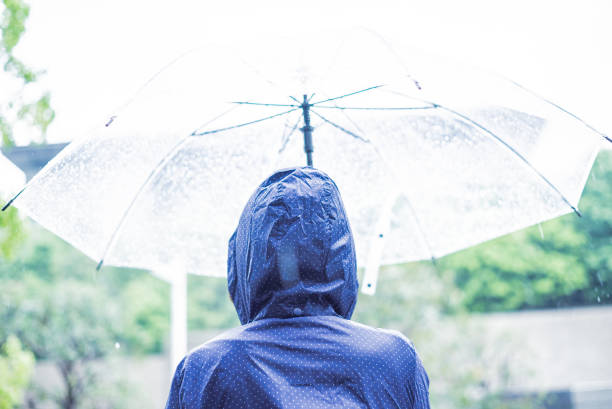istock Woman in the rain 817327932