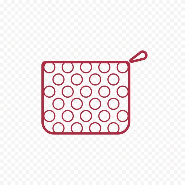 Cosmetic bag thin line icon. Cosmetic bag thin line icon. Make up bag icon illustration isolated outline. cosmetic bag clip art stock illustrations