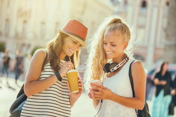 istock Two women in the city 817334852