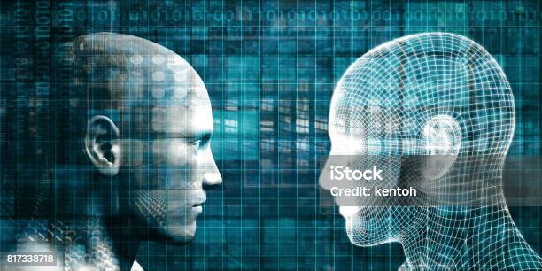 Code Of Ethics In Technology Stock Photo - Download Image Now - Morality, Artificial Intelligence, Technology