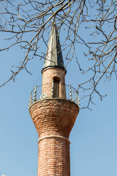 istock Minaret of an Ottoman style mosque 817347342