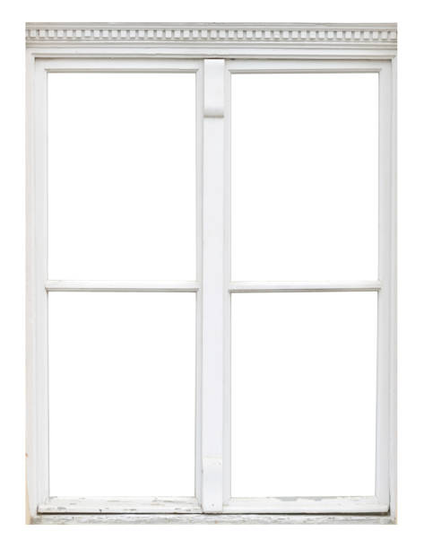 istock Vintage wooden window 817348846