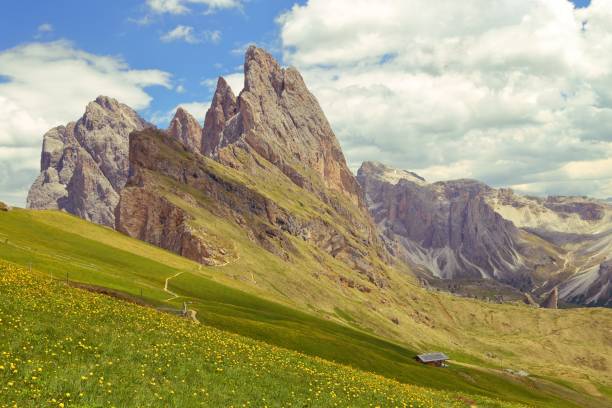 istock Seceda mountain in the Dolomites Italy 817351094