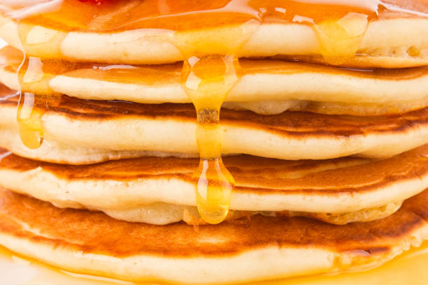 istock Texture of fresh pancakes 817354746