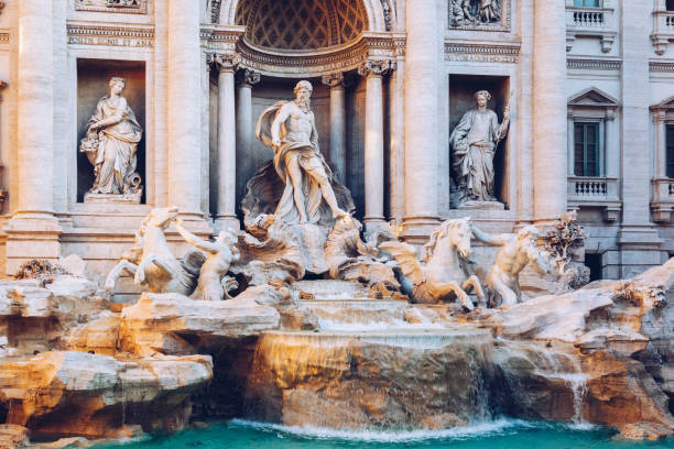 istock Trevi Fountain (Fontana di Trevi) in Rome. Italy 817367478