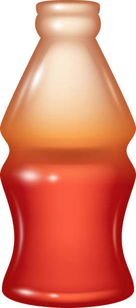 ilustrações de stock, clip art, desenhos animados e ícones de cola bottle jelly candy icon - hard candy candy fruit nobody