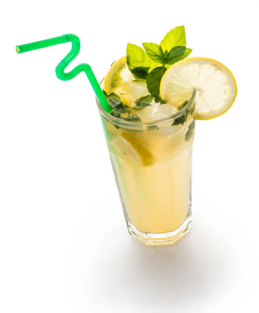 istock Lemonade with mint leaves and ice 817392290