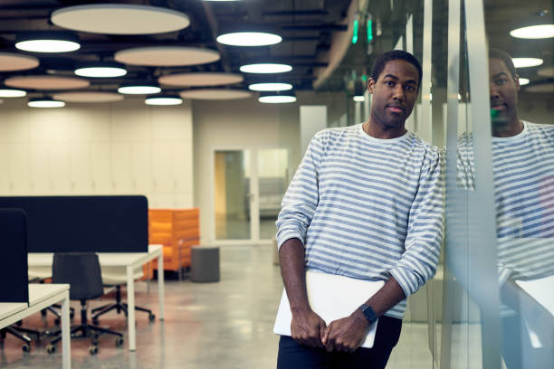 istock African-American Man Starting Successful Career 817401068