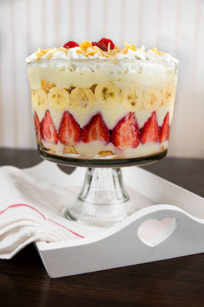 istock Classic British Trifle in a bowl 817414740