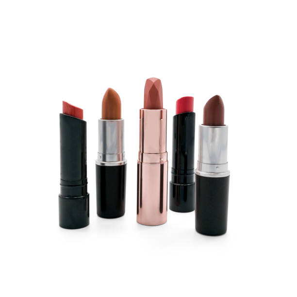 istock Set of different color of lipsticks 817420426