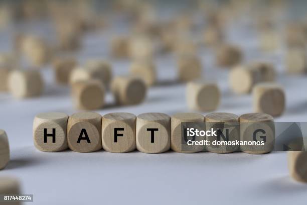 Haftung Images With Words From The Field Of Process Documentation Word Image Illustration Stock Photo - Download Image Now