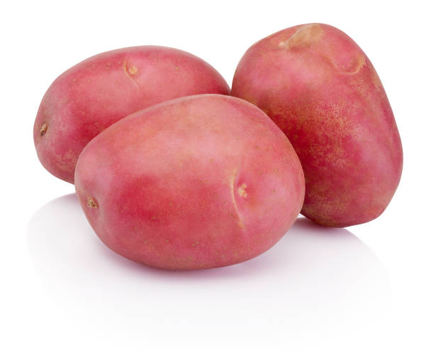 istock New red potato isolated on white background 817461188