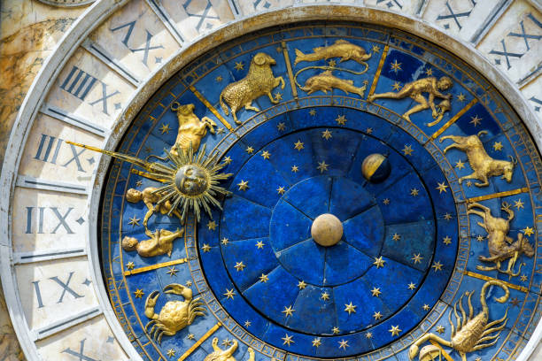 istock Ancient clock in the St. Mark's Square in Venice 817472508