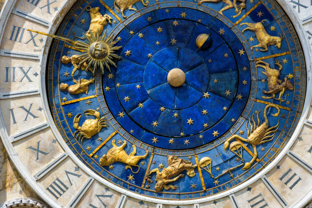 istock Ancient clock in the St. Mark's Square in Venice 817472584