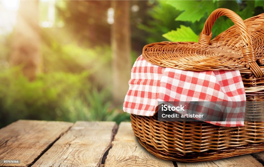 Ein Picknick. - Lizenzfrei Picknick Stock-Foto