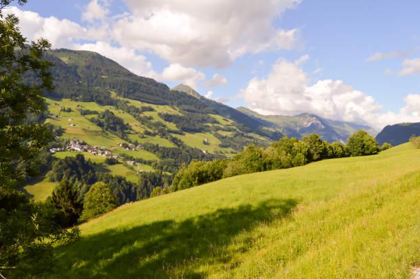 istock View of a valley and green hills 817480496
