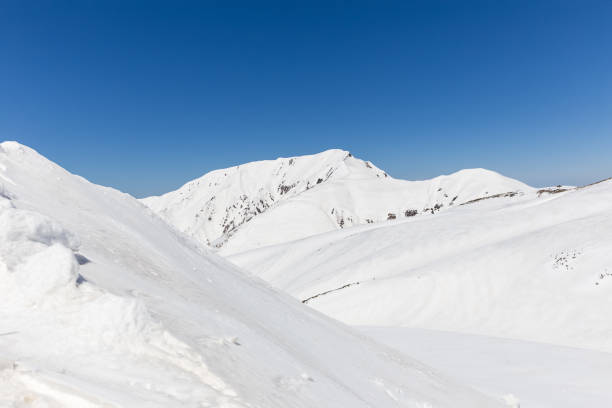 istock snow wall at Tateyama, Japan 817480612