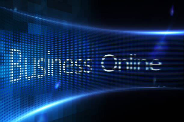 istock Business online on digital screen 817508942
