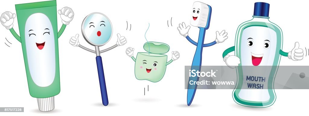 Ilustración de Artículos Higiene Dentales De Los Y Los Instrumentos y más Vectores Libres de Derechos de Afección médica - iStock