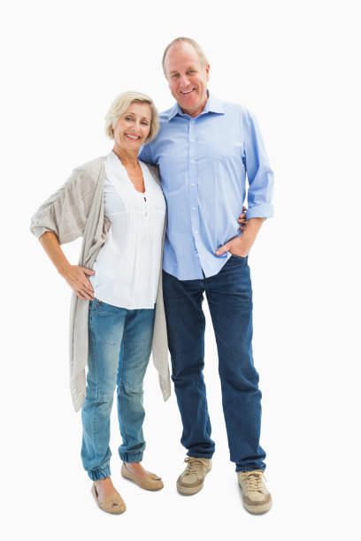 istock Happy mature couple hugging and smiling 817520240