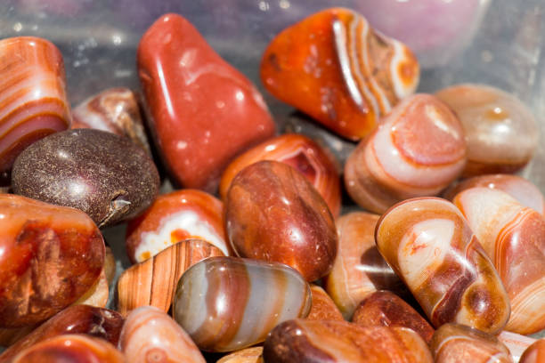 istock Set of natural mineral gemstones 817534270