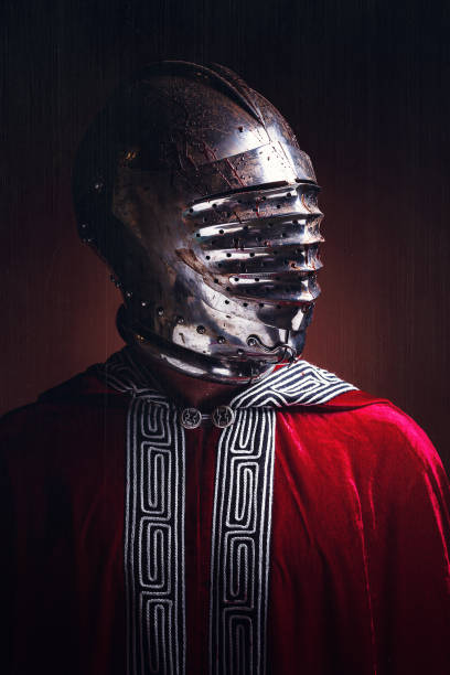 istock Knight with helmet 817538750