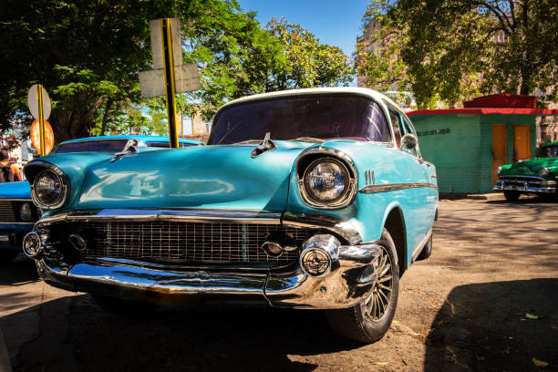 istock Vintage car in Havana, Cuba 817548176
