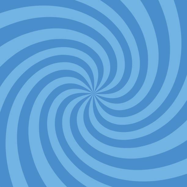 ilustrações, clipart, desenhos animados e ícones de ilustração vetorial para design de redemoinho. turbilhão de plano de fundo padrão radial. espiral de starburst vórtice twirl quadrado. raios de rotação de hélice. listras escaláveis psicodélicas convergentes. feixes de luz de sol divertido - abstract backgrounds spiral swirl