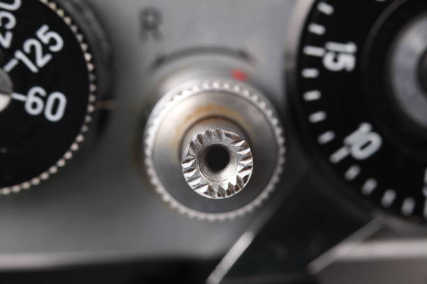 istock Buttons of an old camera 817562468