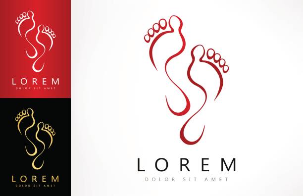 stockillustraties, clipart, cartoons en iconen met voet vector - pedicure