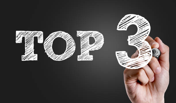 top 3 - em cima de imagens e fotografias de stock