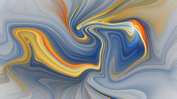 istock Colorful psychedelic liquefied background 817583148
