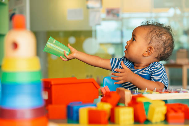 istock Happy baby wants water. 817588788