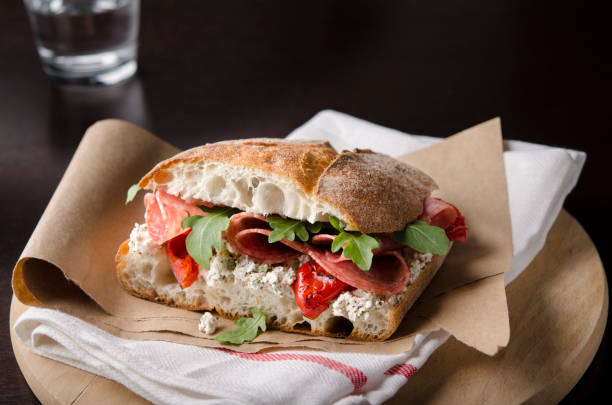 istock Artisan Salami Sandwich 817677916