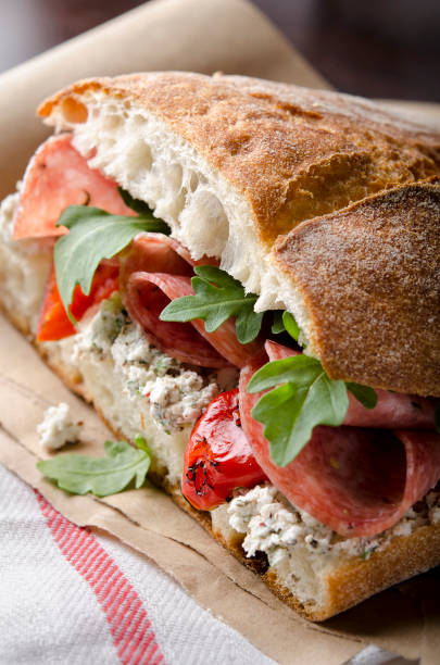 istock Artisan Salami Sandwich 817678000