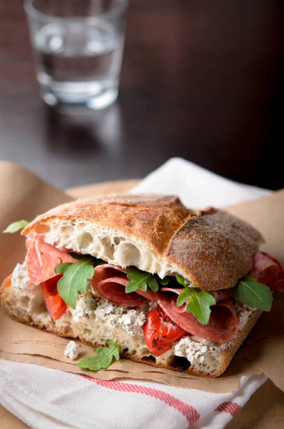 istock Artisan Salami Sandwich 817678092
