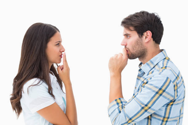 istock Upset young couple not talking 817717548