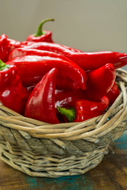 istock Fresh ripe red sweet turkish pepper ready to eat 817745326